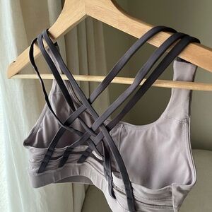 lululemon athletica Strappy Sports Bra - Gray